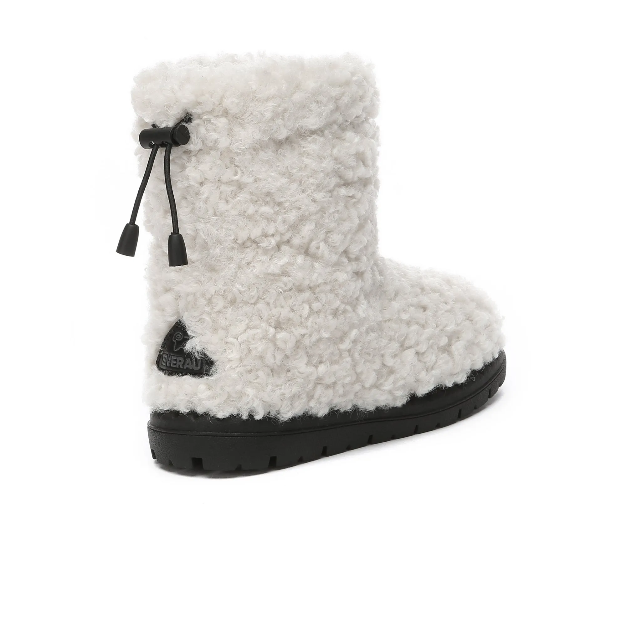 PlushCozy Kids Short Platform UGG Boots