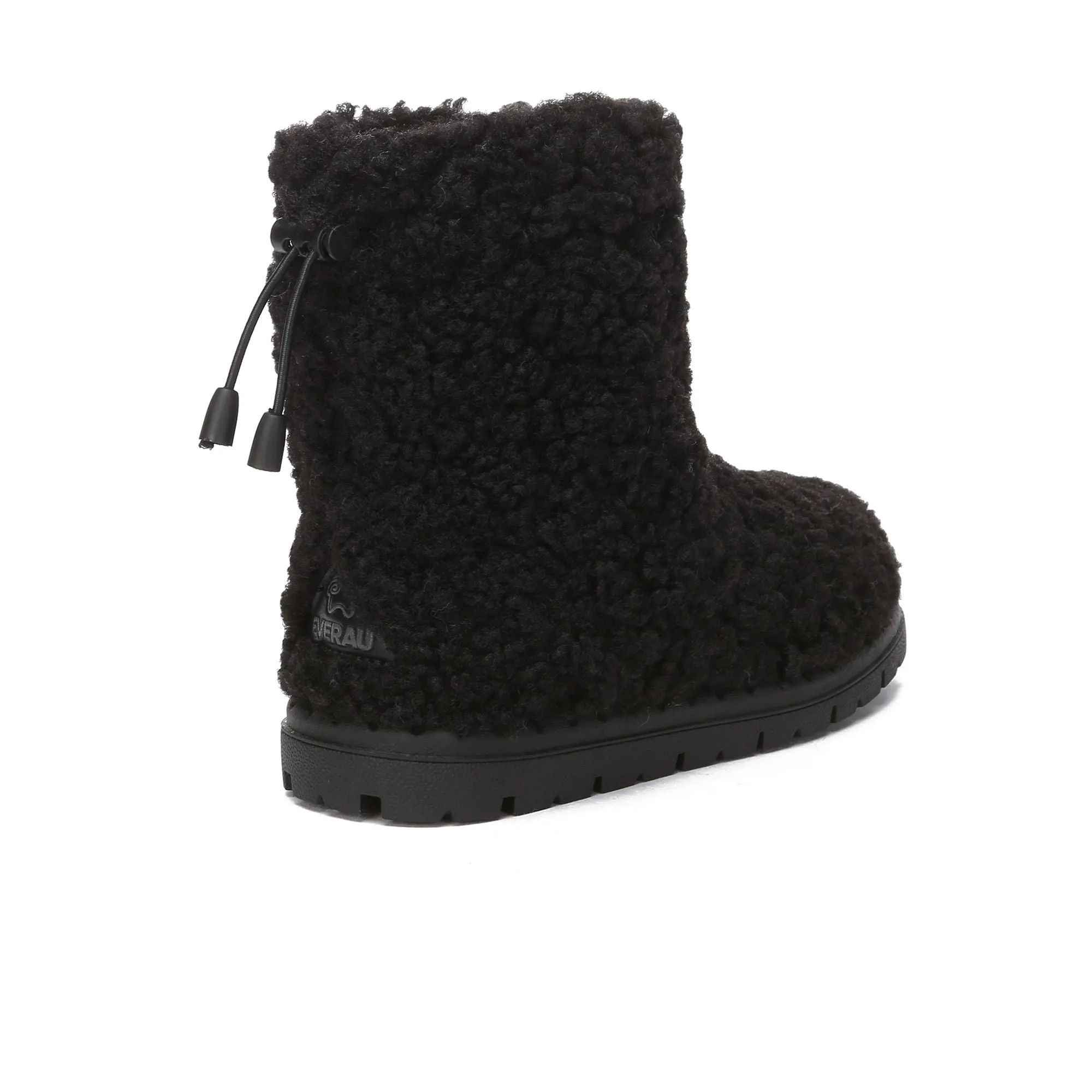 PlushCozy Kids Short Platform UGG Boots