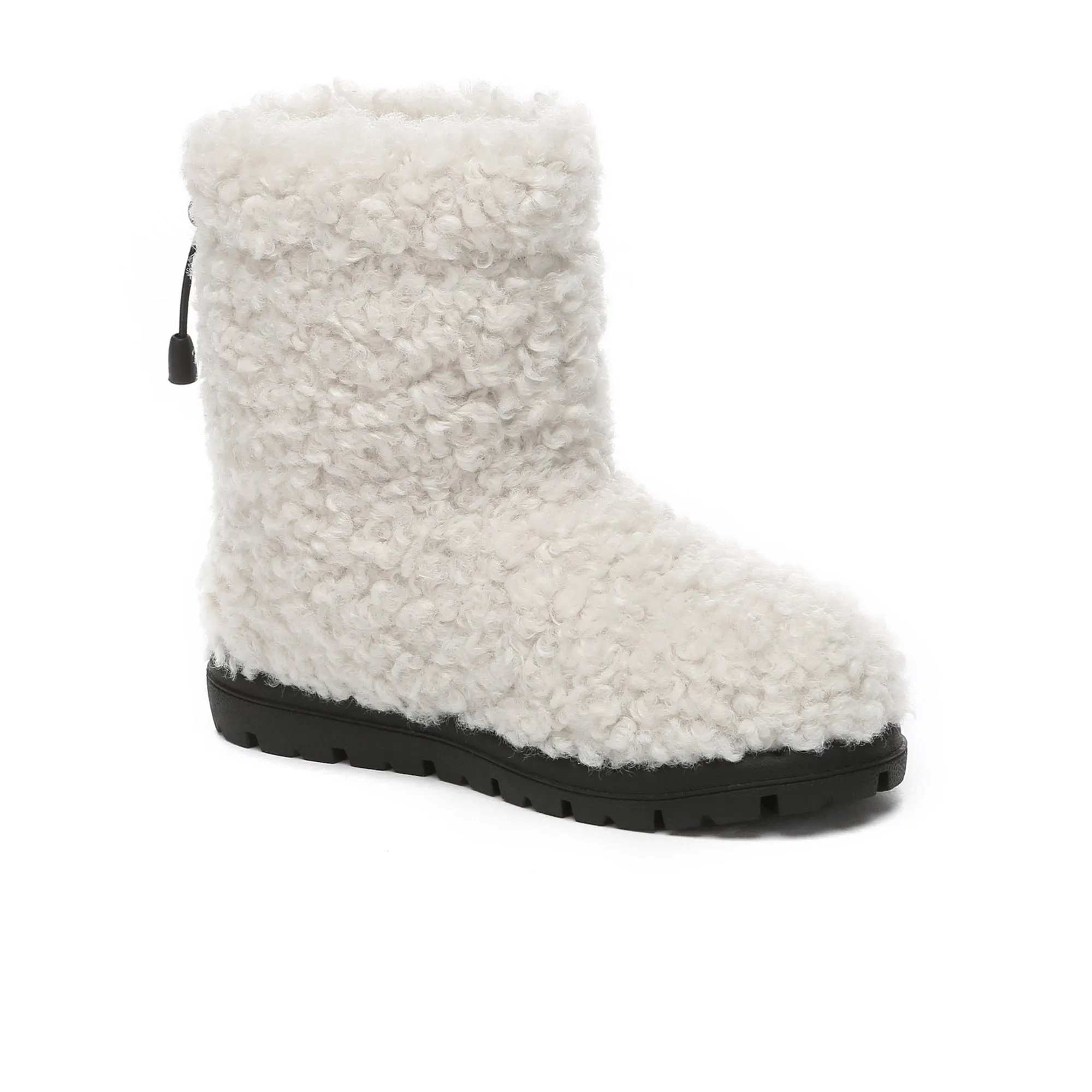 PlushCozy Kids Short Platform UGG Boots