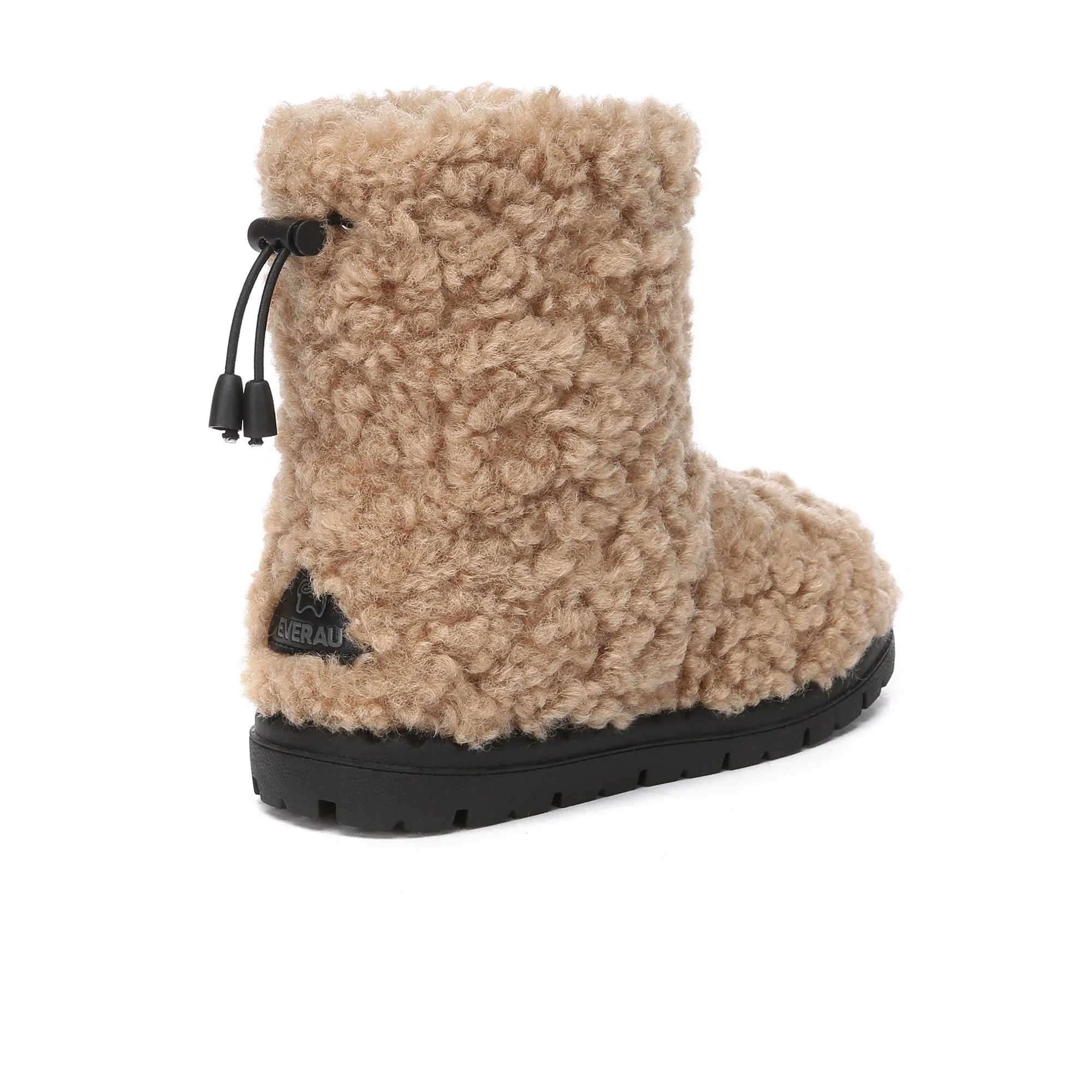 PlushCozy Kids Short Platform UGG Boots