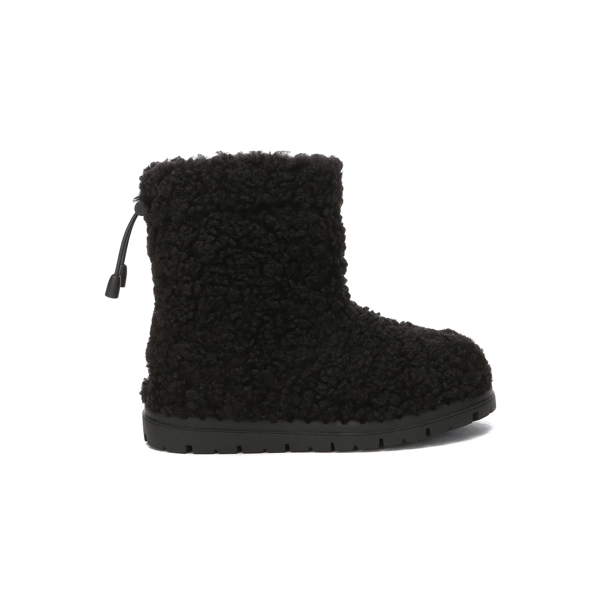 PlushCozy Kids Short Platform UGG Boots