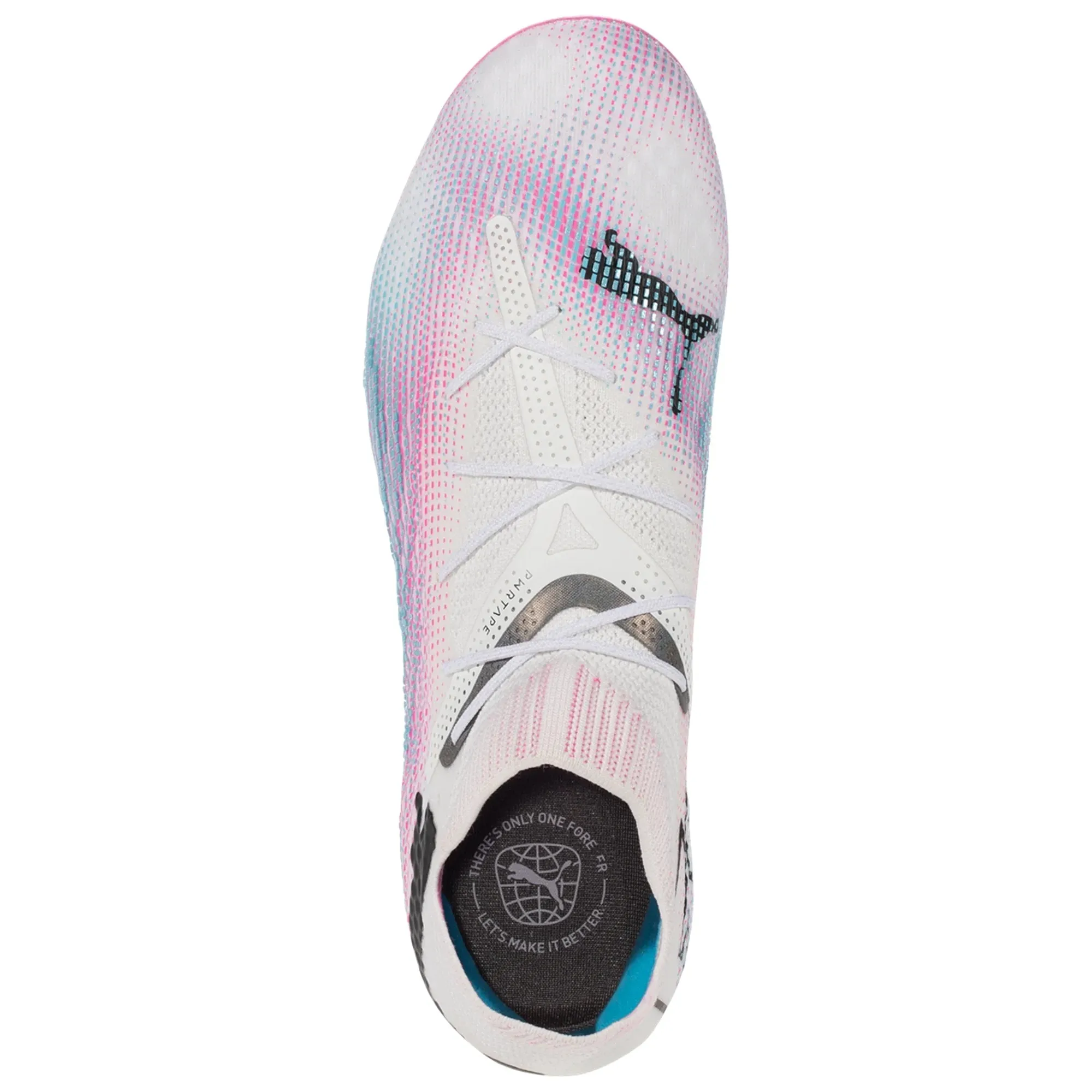 Puma Future Ultimate FG/AG-White/Black/Poison Pink