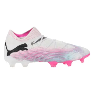 Puma Future Ultimate FG/AG-White/Black/Poison Pink