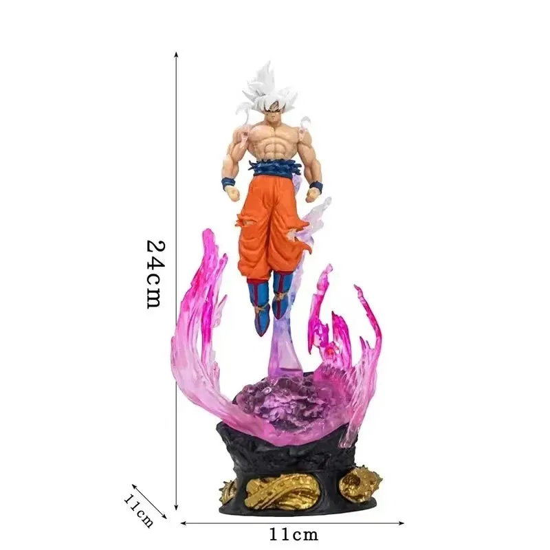 "25cm Dragon Ball Z Son Goku Super Saiyan PVC Figure – Detailed Collectible Model Statue, Perfect Room Decor, Action Figure Toy, Ideal Gift for Anime Fans and Collectors"