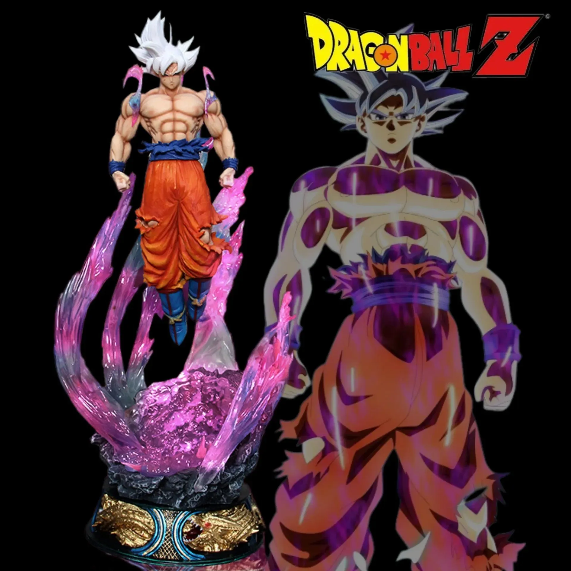 "25cm Dragon Ball Z Son Goku Super Saiyan PVC Figure – Detailed Collectible Model Statue, Perfect Room Decor, Action Figure Toy, Ideal Gift for Anime Fans and Collectors"