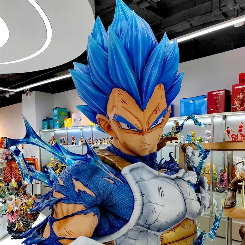 "26.5cm Anime Dragon Ball Vegeta Figure – PVC Action Figurine, GK Statue, Collectible Model Toy for Fans & Gift Ideas"