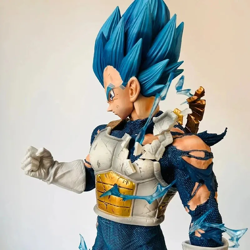 "26.5cm Anime Dragon Ball Vegeta Figure – PVC Action Figurine, GK Statue, Collectible Model Toy for Fans & Gift Ideas"