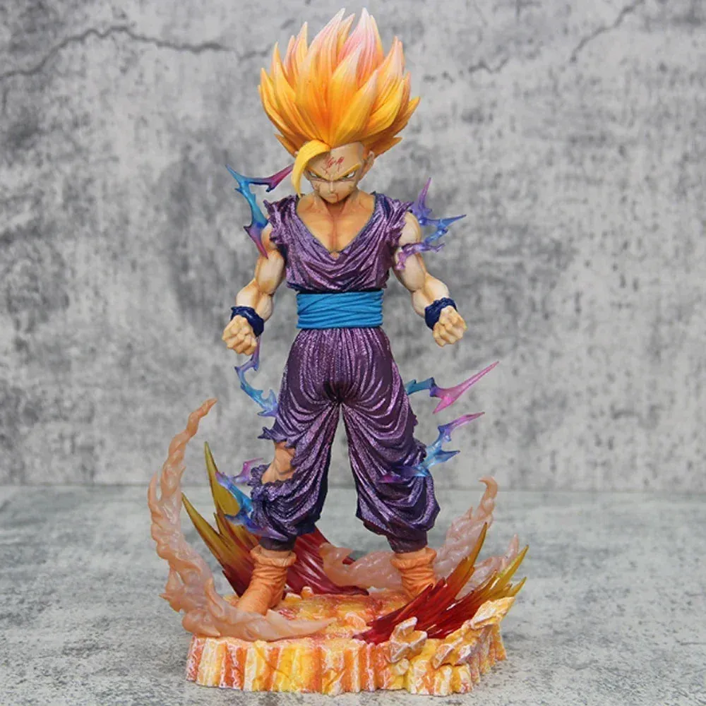 "Gohan Figure Dragon Ball Z – Super Saiyan Gohan Action Figurine, Anime Collectible Model, Perfect for Display & Gift"