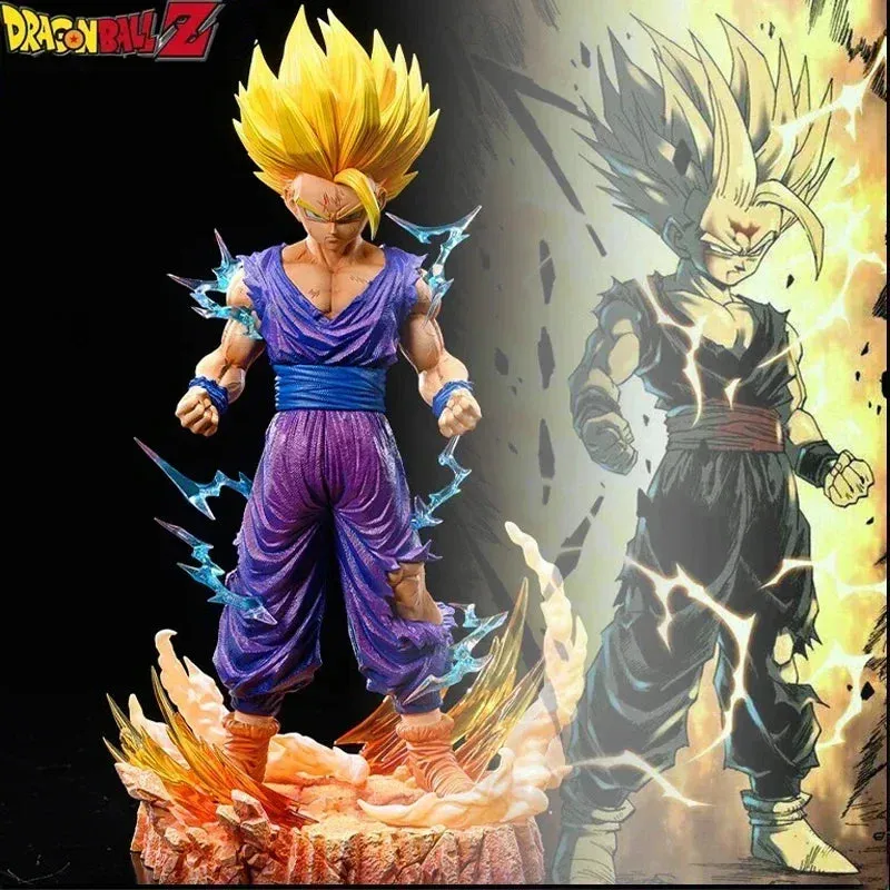 "Gohan Figure Dragon Ball Z – Super Saiyan Gohan Action Figurine, Anime Collectible Model, Perfect for Display & Gift"