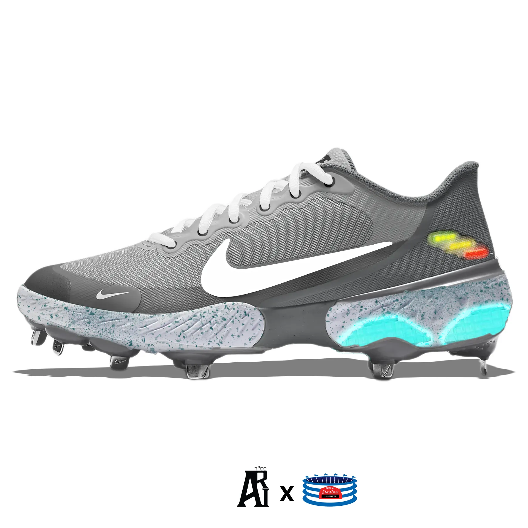 "Mag" Nike Alpha Huarache Elite 3 Low Cleats