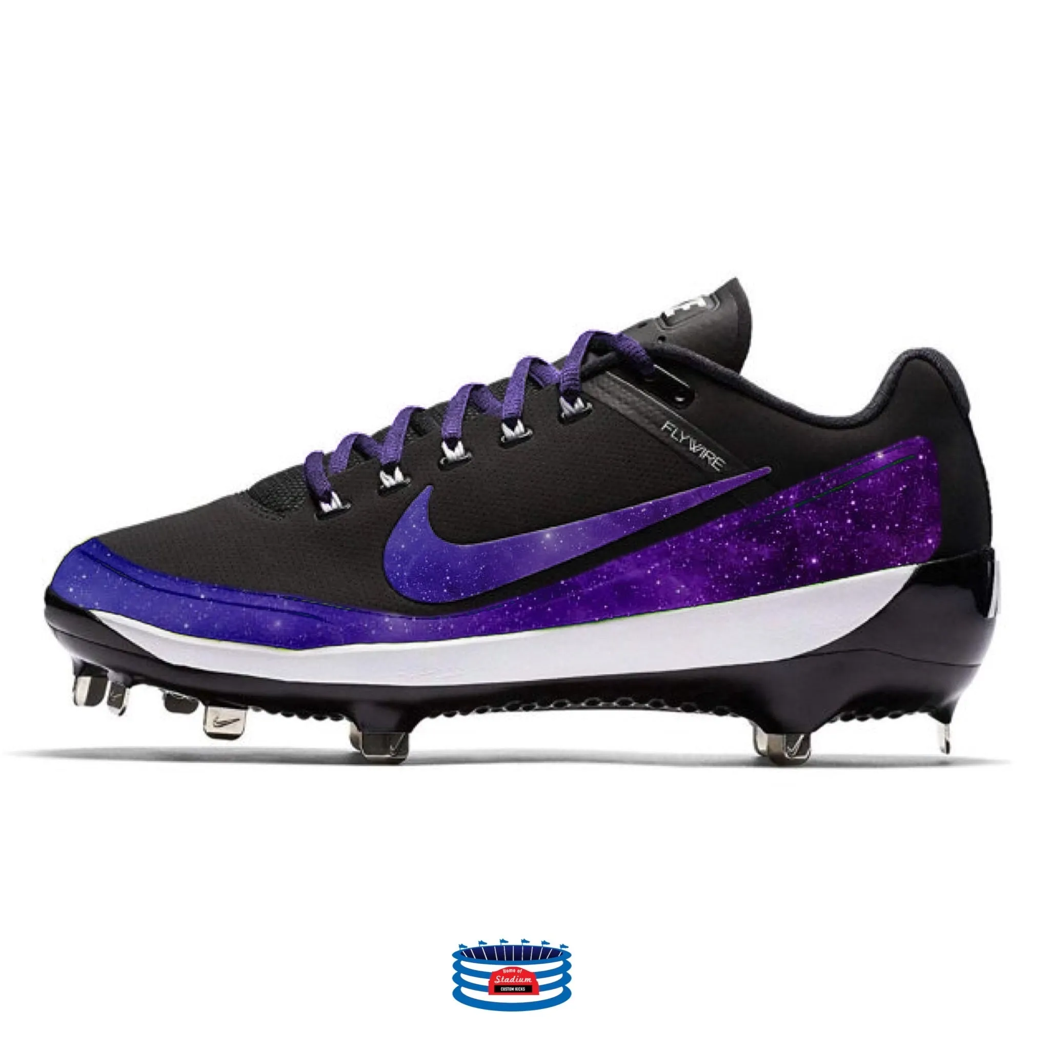 "Purple Galaxy" Nike Air Clipper Cleats