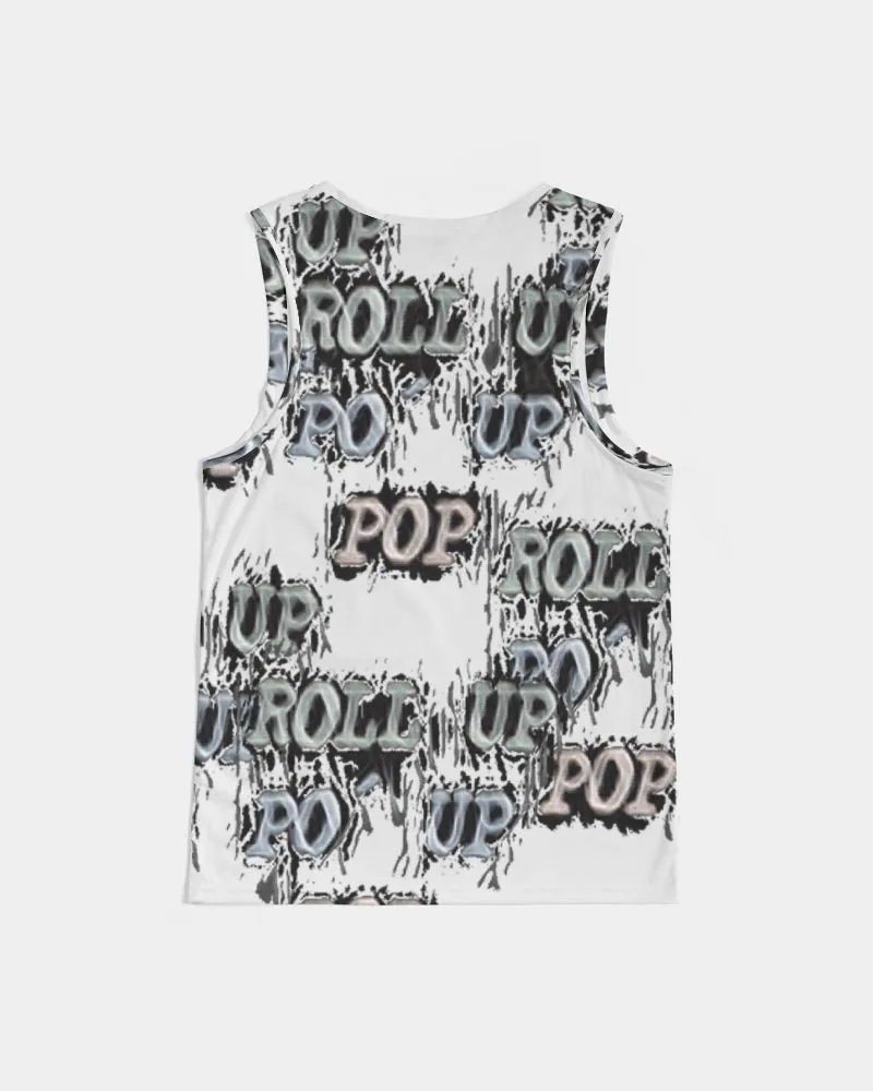 Roll Up Po' Up Pop Men's Sports Tank