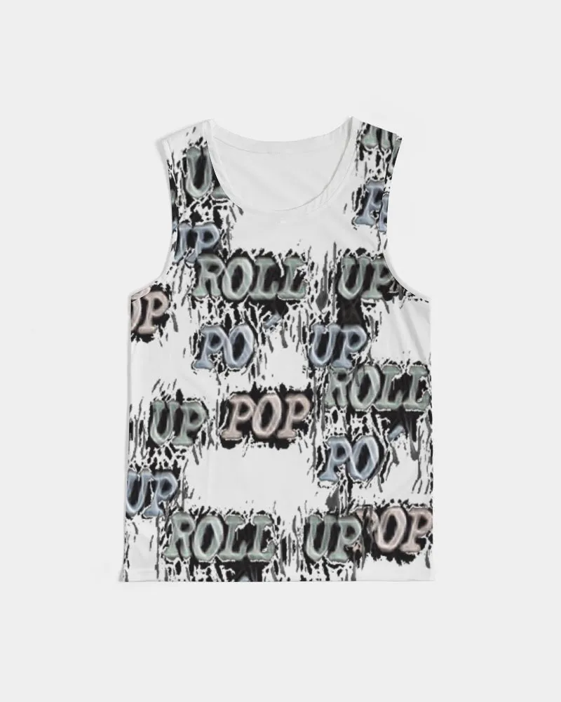 Roll Up Po' Up Pop Men's Sports Tank