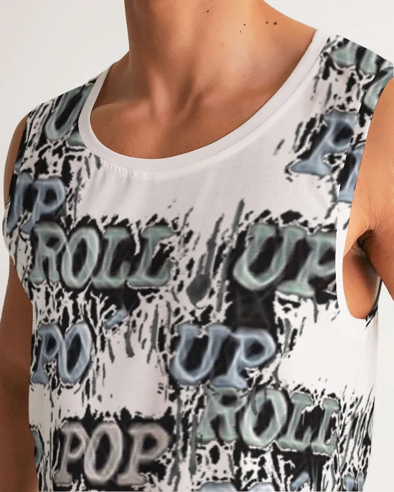 Roll Up Po' Up Pop Men's Sports Tank