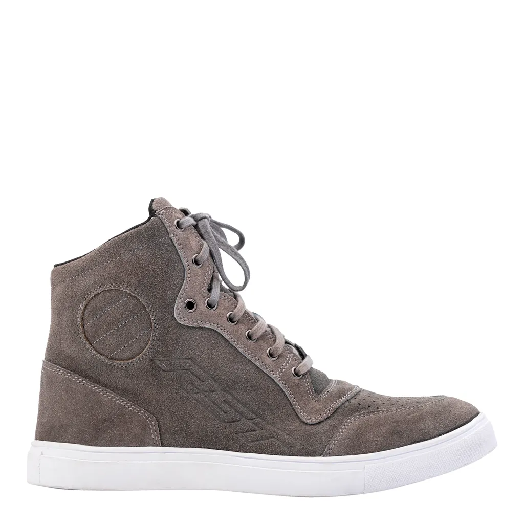 RST Hitop Ladies Moto Sneaker Urban Boots Suede - Grey