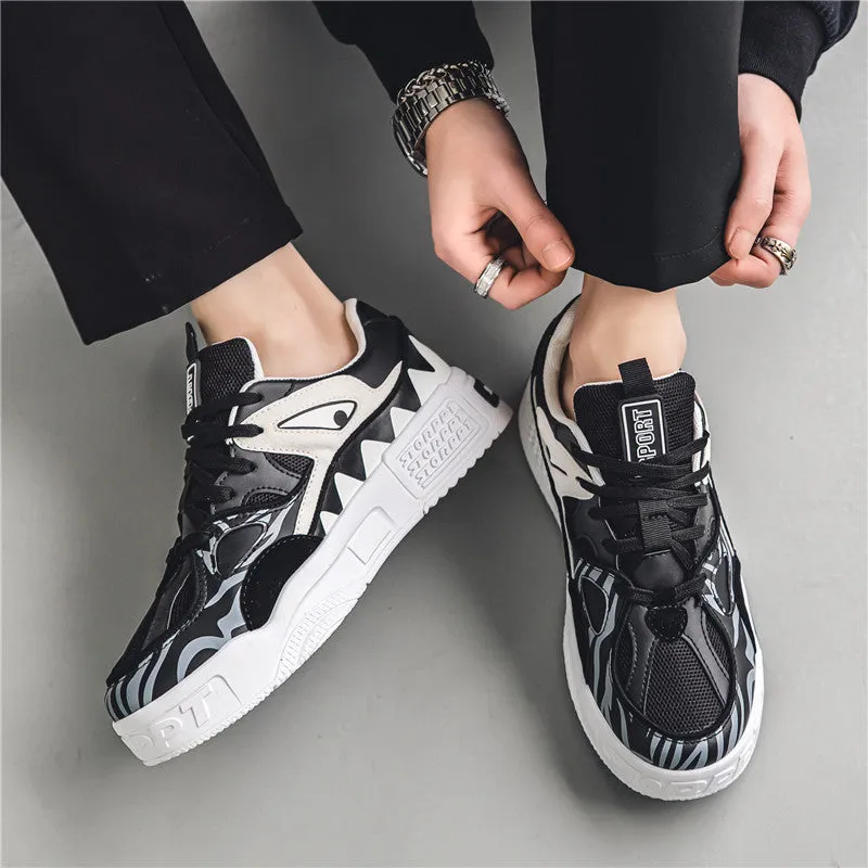 Shark Casual Sports Platform Sneakers