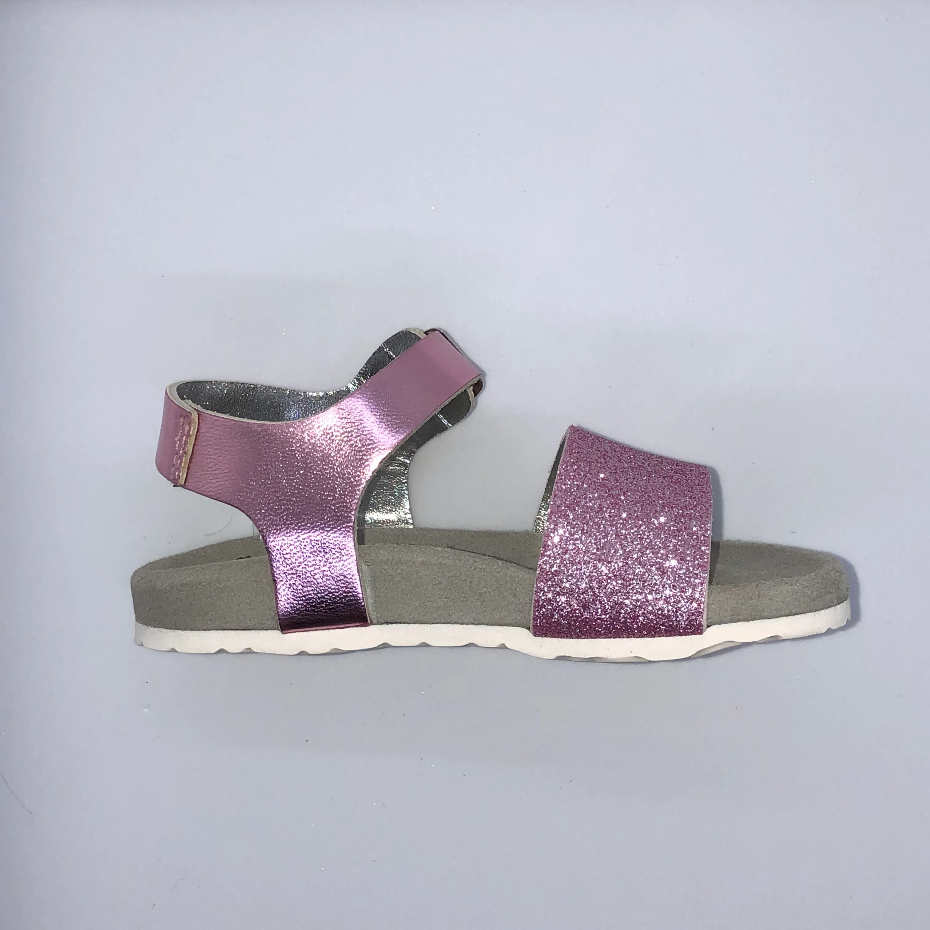 Sho.e.b.76 Kids Glitter Sandal - Pink