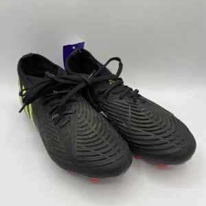 Size 5Y: Adidas Black Lace-up Soccer Cleats