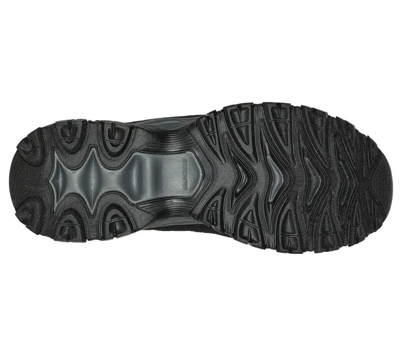 'Skechers' Men's Slip-ins: After Burn Memory Fit-Ridgeburn - Black / Charcoal (Extra Wide)