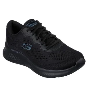 Skechers Skech-Lite Pro Perfect Time Black Lace Up Trainer