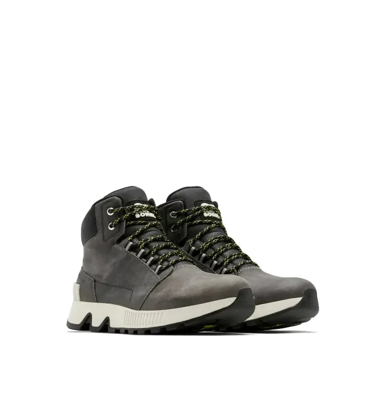 Sorel Men's Mac Hill™ Mid LTR Waterproof Boot - Quarry/Black