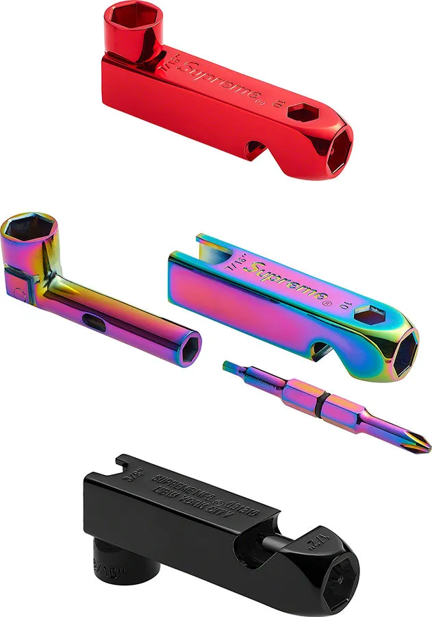 Supreme Pipe Skate Key Iridescent