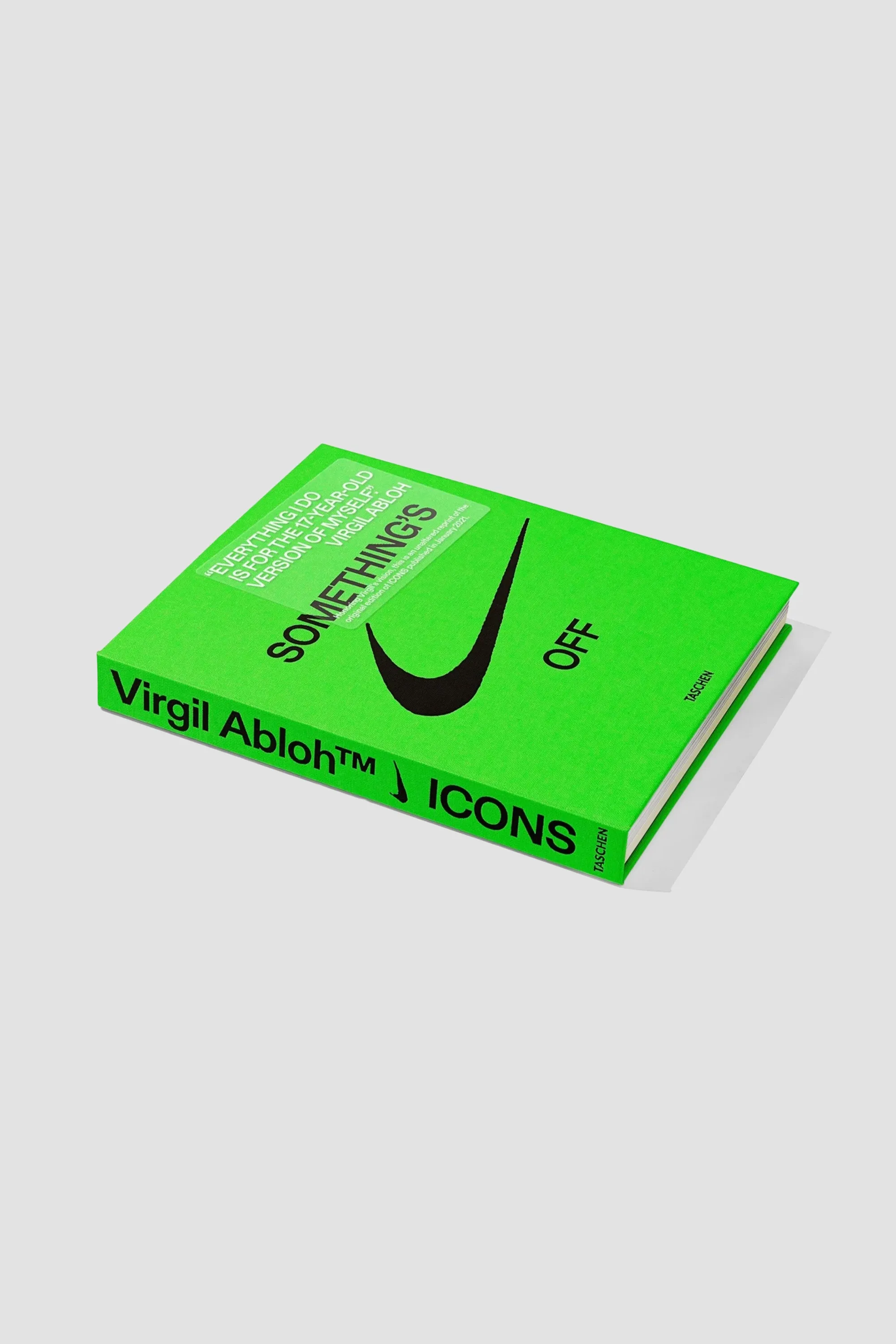 Taschen Virgil Abloh Nike Icons Book