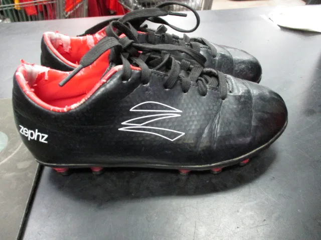 Used Zephz Size 3Y Soccer Cleats