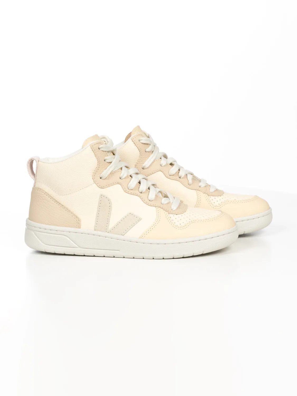 V15 Sneaker aus Leder - Cashew Pierre Multico