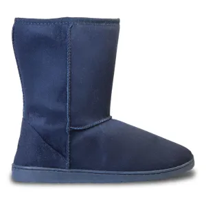 Women's 9-inch Microfiber Boots - Navy