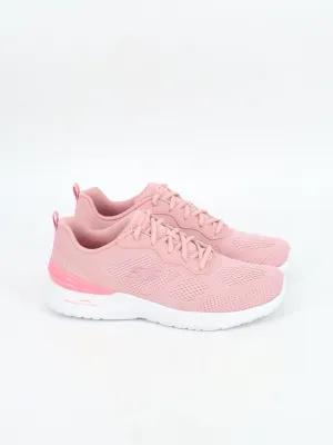 Women's Brand Logo Printed Trainers,Pink