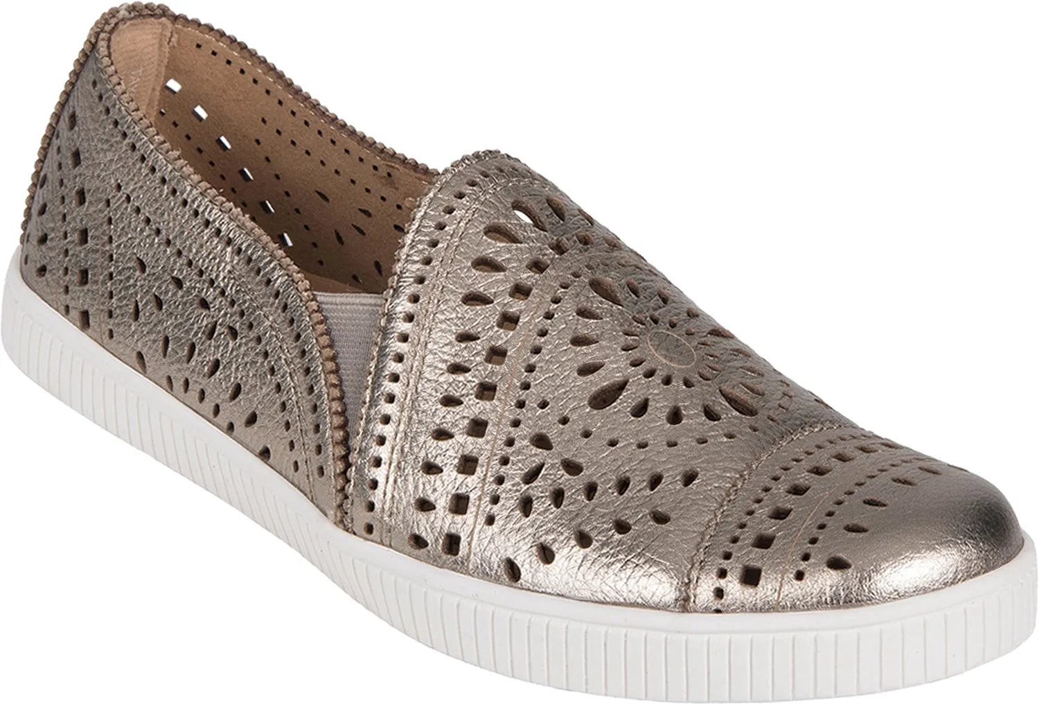 Women's Earth Tayberry Gold Leather