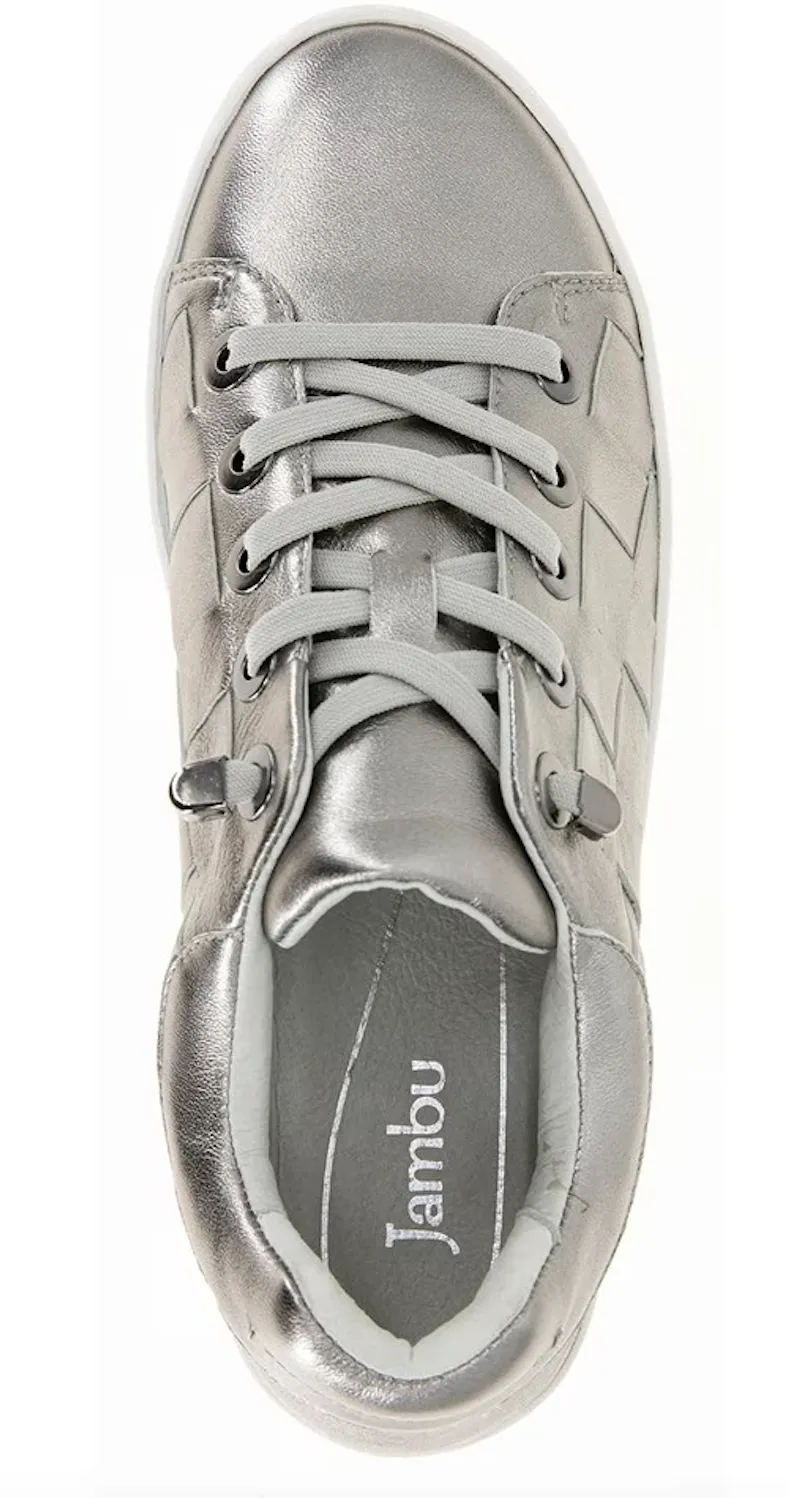 WOMEN'S JAMBU CHLOE SNEAKER | GUNMETAL