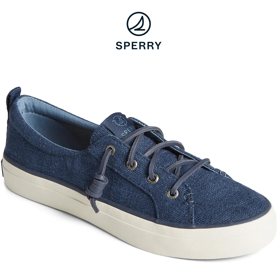 Women's SeaCycled™ Crest Vibe Baja Sneaker Blue (STS88910)