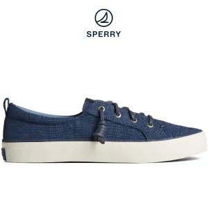 Women's SeaCycled™ Crest Vibe Baja Sneaker Blue (STS88910)