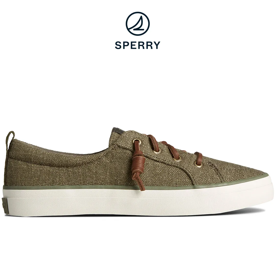 Women's SeaCycled™ Crest Vibe Baja Sneaker Olive (STS88907)