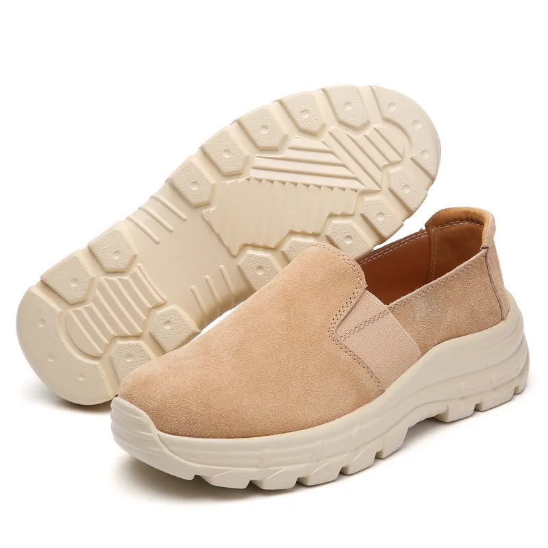 Women's Suede Slip-on Sports Casual Shoes & women's casual sneakers