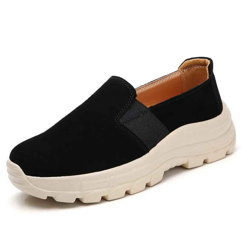 Women's Suede Slip-on Sports Casual Shoes & women's casual sneakers