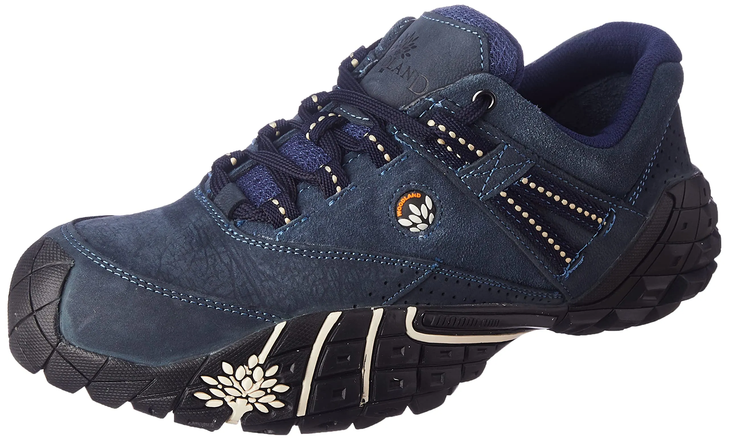 Woodland Men's Navy Leather Casual Shoe-8 UK (42 EU) (OGC 3734120)