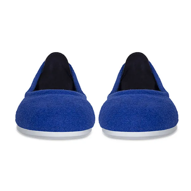 Wool Ballerina - Cobalt